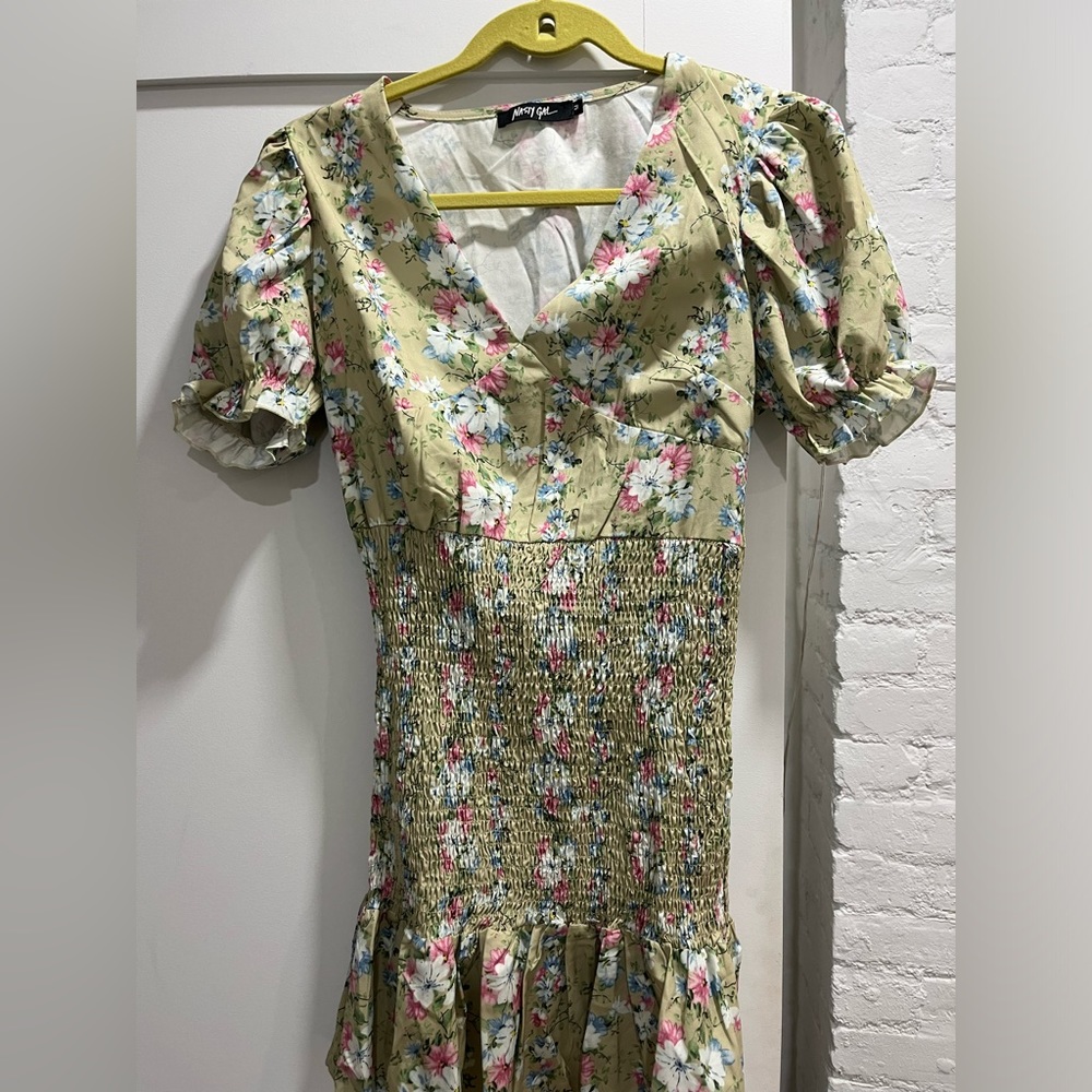 Nasty gal floral dress